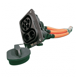  EV Charger Connector Type 2 CCS 2 Plug 200A With 3m Cable EVSE  COMBO 2 CCS 2 For Electric Car Accessories COMBO CCS IEC 62196-3 (Color :  125A CCS 2 3m Cable) : Automotive